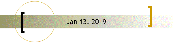 Jan 13, 2019